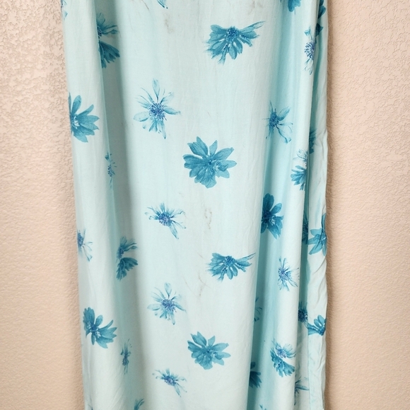 XOXO x VINTAGE 90's floral maxi dress‎ keyhole cut out size 7 - Picture 5 of 10